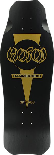 Hosoi Hammerhead OG Deck 10.5 Black - SantoLoco Hawaii