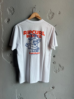 SantoLoco RipCurl Slushy T-shirt White