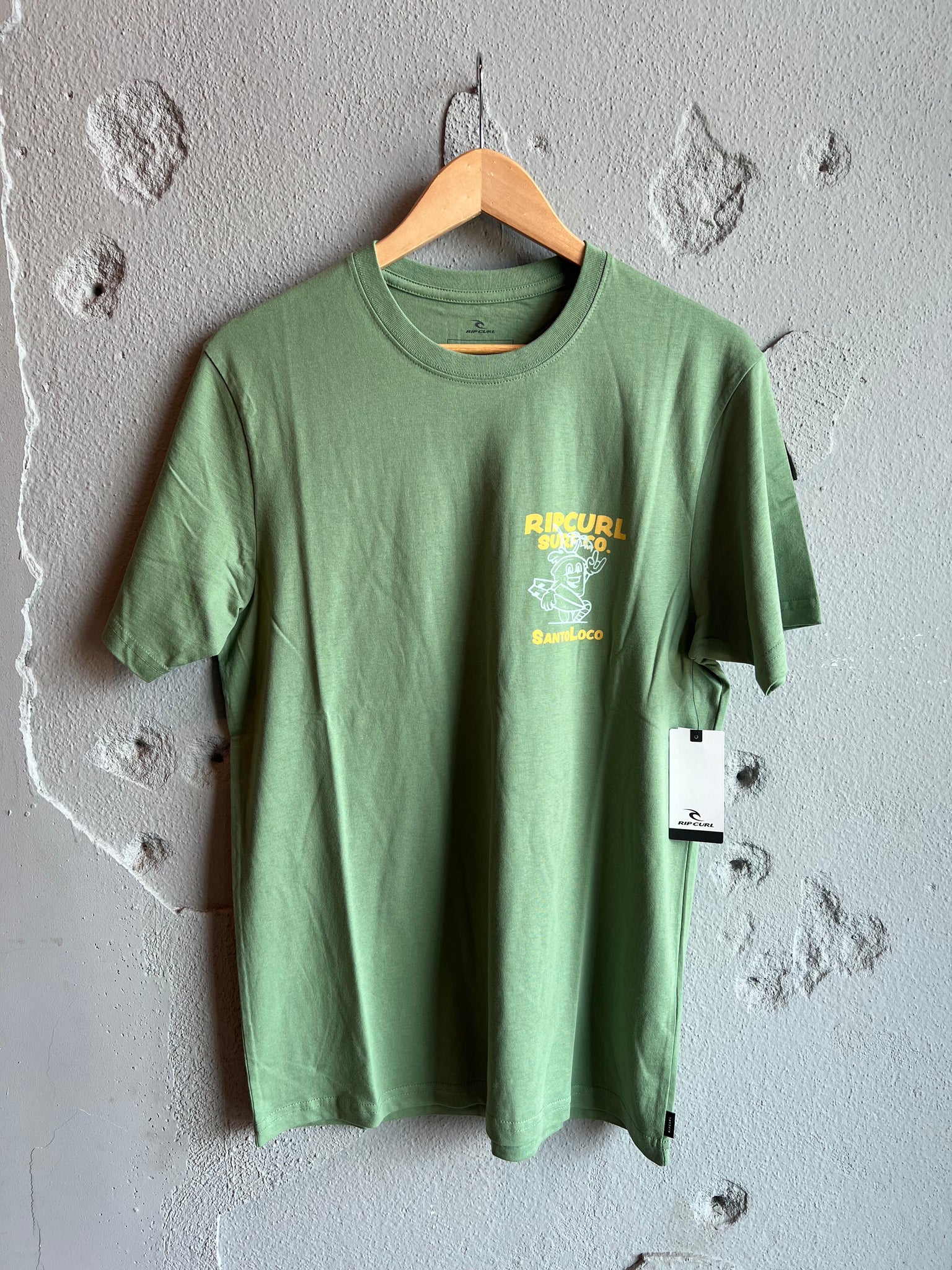 SantoLoco RipCurl Slushy T-shirt Green