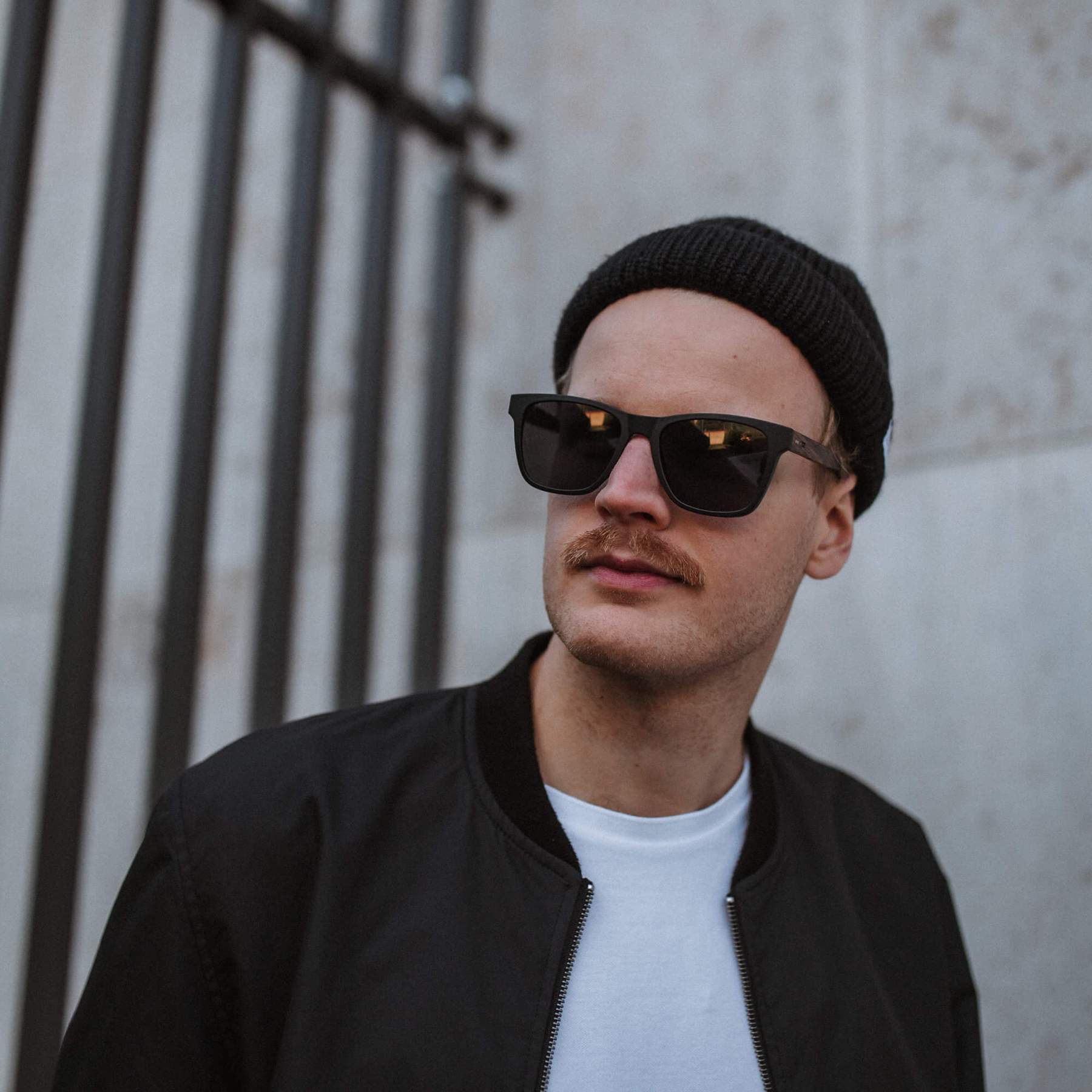 Take A Shot Iron Heinrich Wooden Sunglasses