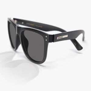 Madson Metro Sunglasses Black Matte / Grey Polarized - SantoLoco Hawaii