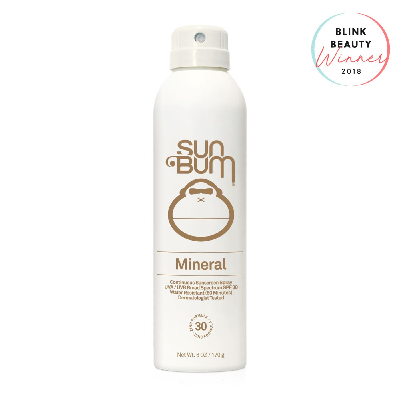 Sun Bum Mineral Sunscreen Spray SPF 30 6oz - SantoLoco Hawaii