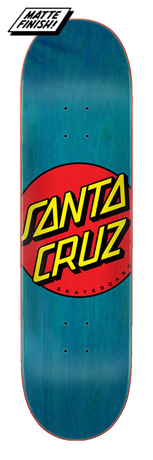 Santa Cruz Classic Dot 8.5 Deck Blue