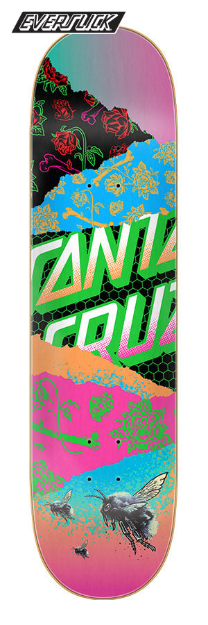 Santa Cruz Polarized Everslick 8.0 Deck Multi Color