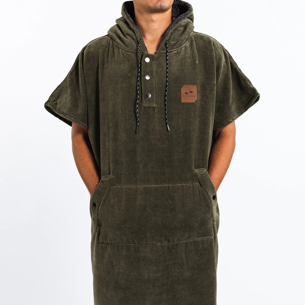 SlowTide The Digs Changing Poncho Green