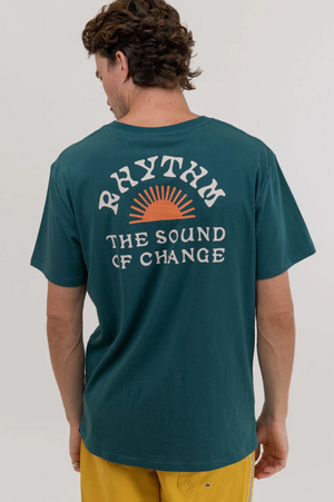 Rhythm Awake T-Shirt Teal