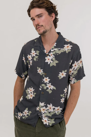 Rhythm Bloom Shirt Black