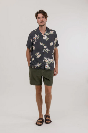 Rhythm Bloom Shirt Black