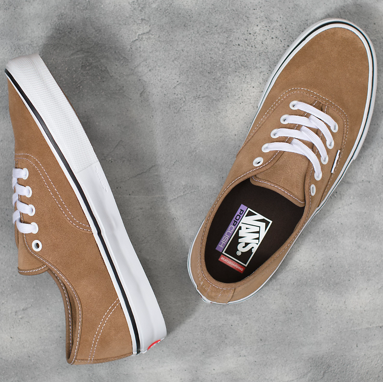 Vans Suede Skate Authentic Shoe Tobacco – SantoLoco Hawaii
