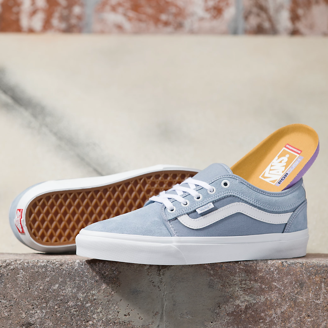 Vans Chukka Low Sidestripe Dusty Blue SantoLoco Hawaii