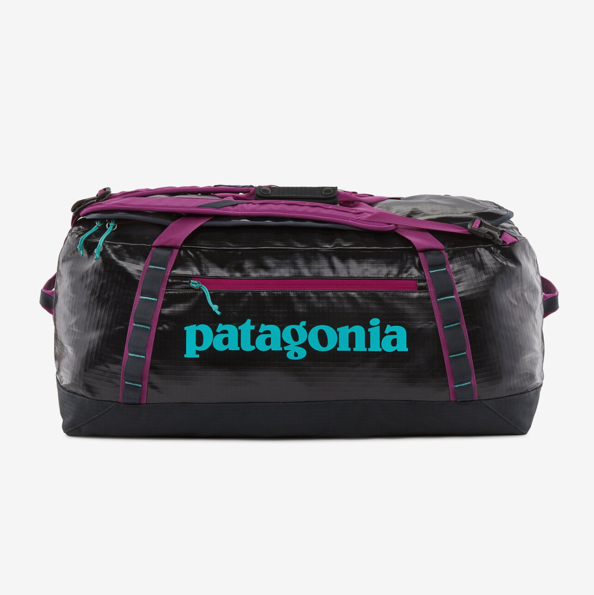 patagonia pitch blue duffel Black Hole Body is made from weather Patagonia Black Hole Duffel 55L