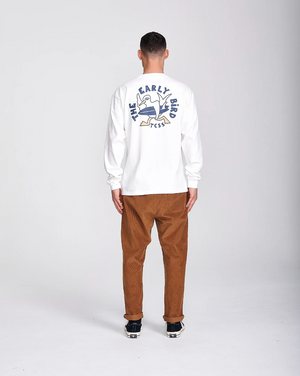 TCSS Early Bird LS Tee Vintage White