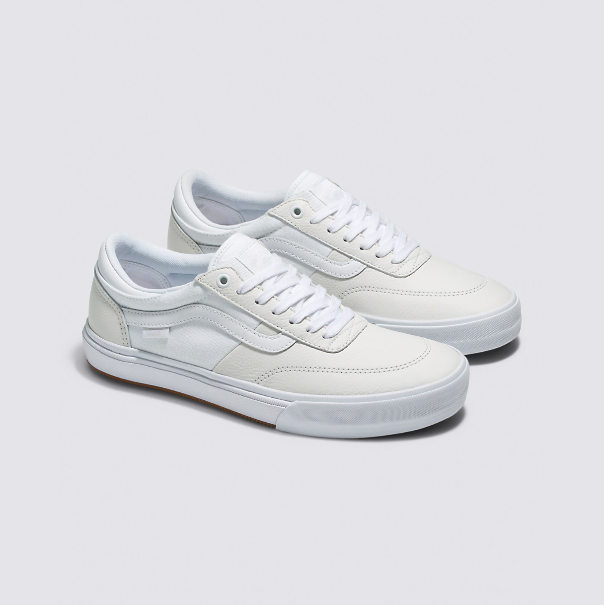 Vans white leather shoes new arrivals