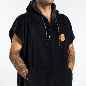 SlowTide The Digs Changing Poncho Black