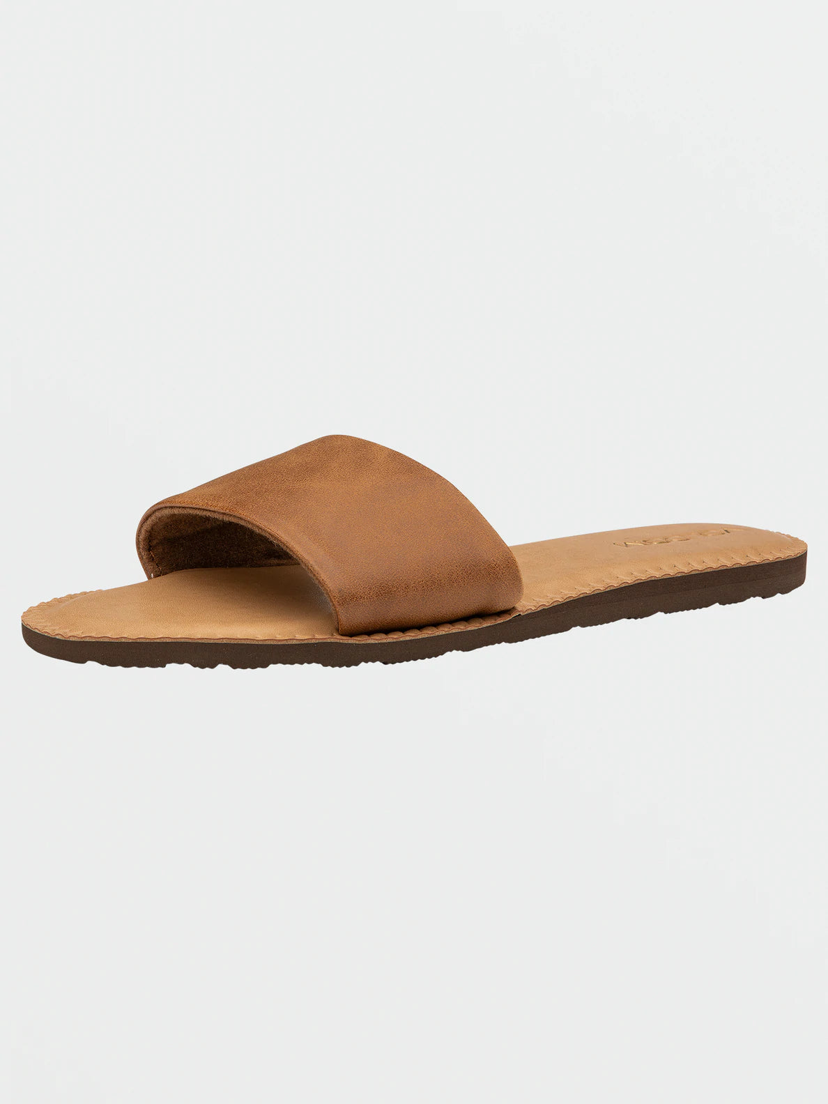 Volcom Simple Slide Sandals Tan