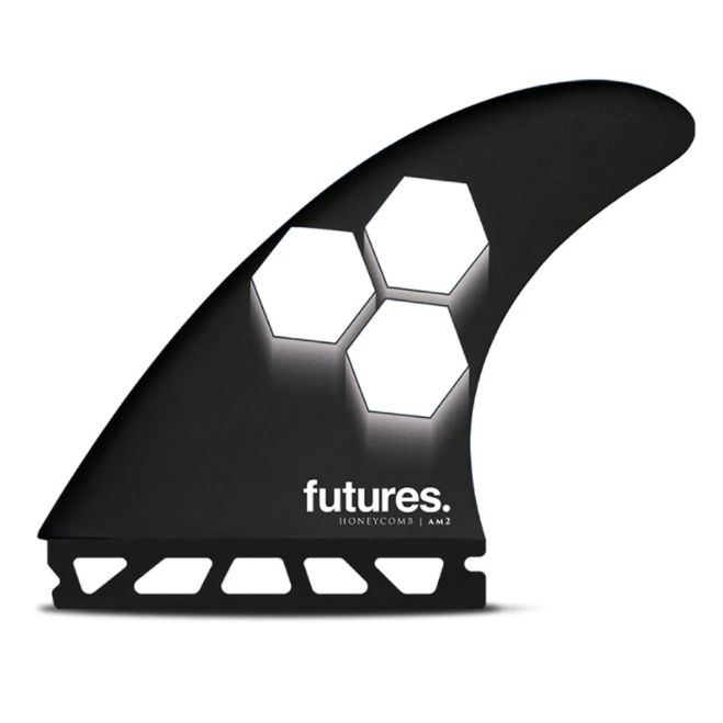 Futures AM2 HC Thruster Fin Black/White