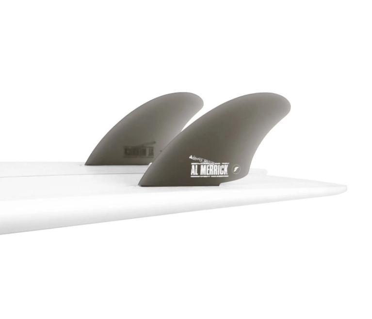 Futures Al Merrick Keel Twin Fin Grey