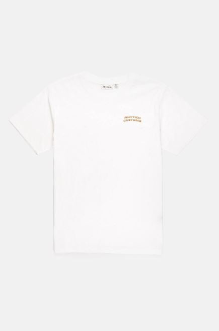 Rhythm Backdoor T-Shirt White - SantoLoco Hawaii