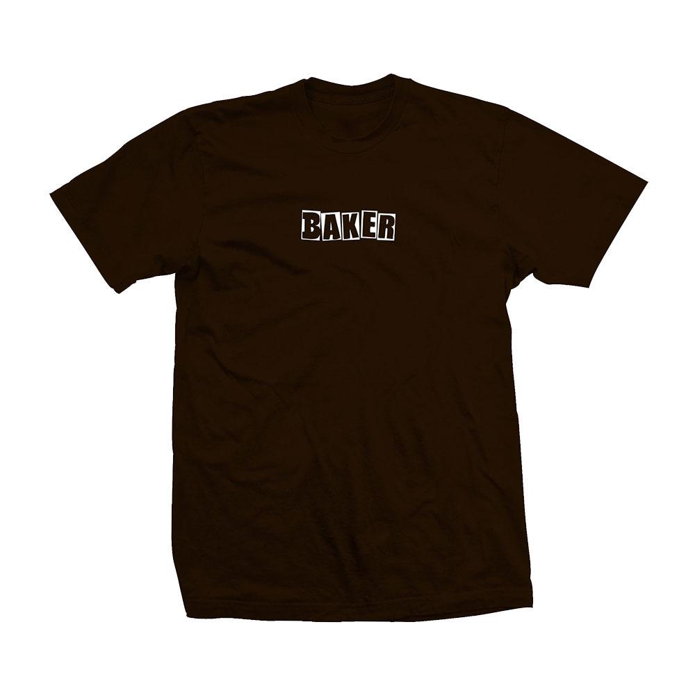 Baker Brand Logo T-Shirt Dark Chocolate