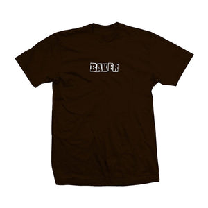 Baker Brand Logo T-Shirt Dark Chocolate
