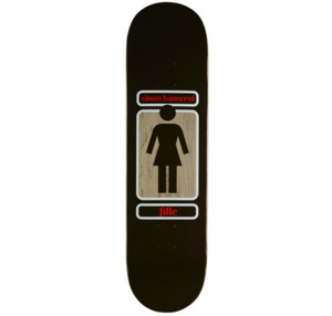 The Girl Skateboard Bannerot 93 Til Pop Secret 8.25 Deck Brown