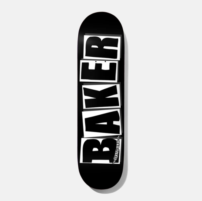 Baker Brand Logo 8.25 Deck Black/White