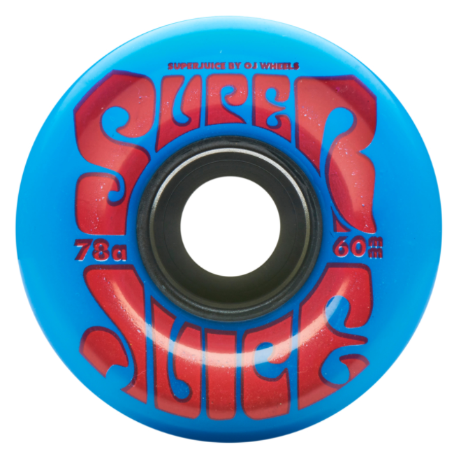 OJ 60mm Blues Super Juice Wheels Blue
