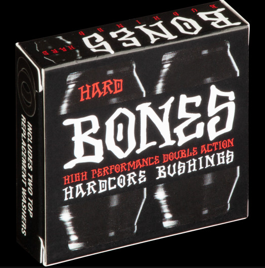 Bones Hardcore 4pc Hard Bushings Black/Black