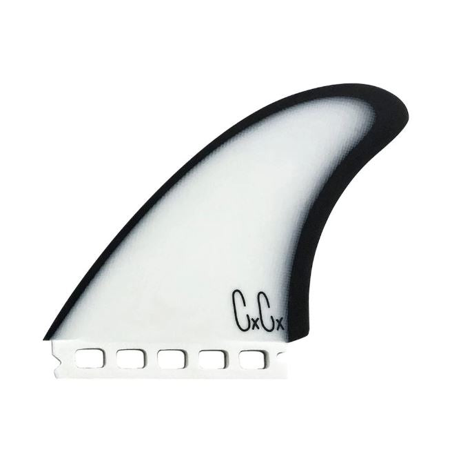 Christenson Twin Esp (Futures) Fin Black/White - SantoLoco Hawaii
