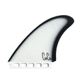 Christenson Twin Esp (Futures) Fin Black/White - SantoLoco Hawaii