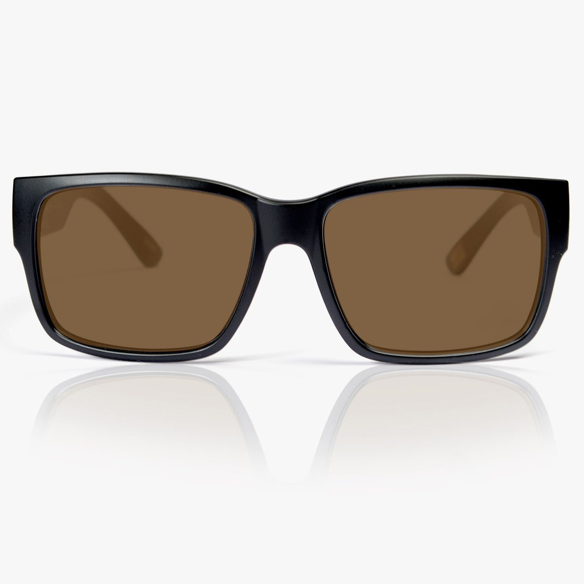 Madson Classico Sunglasses Black Matte / Bronze Polarized - SantoLoco Hawaii