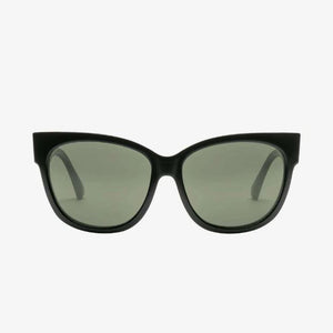 Electric Danger Cat Sunglasses Gloss Black/Grey Polar - SantoLoco Hawaii