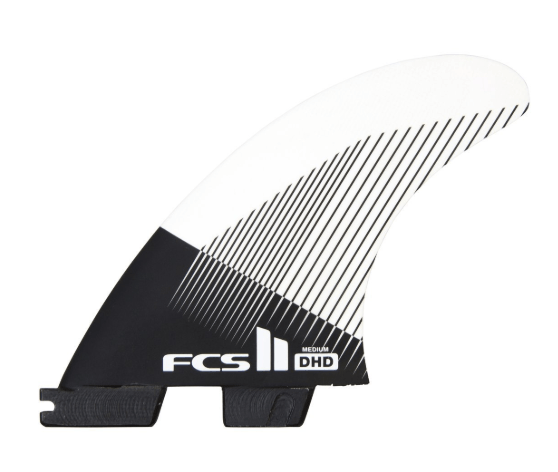 FCS II DHD PC Medium Tri Fin Black - SantoLoco Hawaii