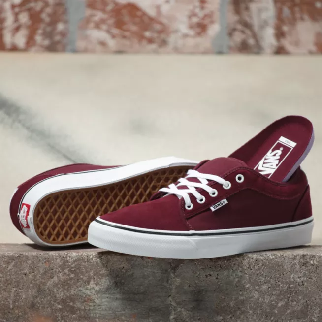 Vans Chukka Low Skate Shoe Red – SantoLoco Hawaii