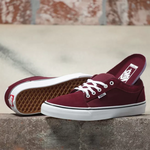 Vans Chukka Low Skate Shoe Red