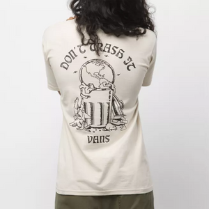 Vans World Code T-Shirt Bone