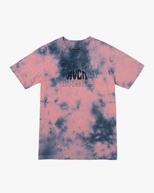 RVCA Point Dume T-Shirt Blue/Pink