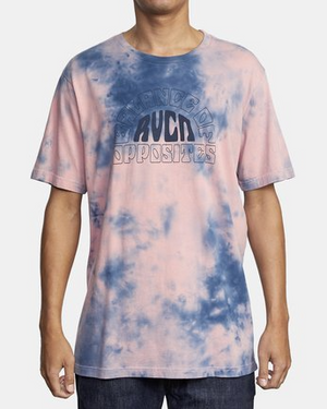 RVCA Point Dume T-Shirt Blue/Pink