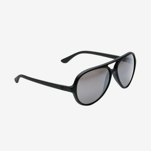 Electric Elsinore Sunglasses Matte Black / Silver Polarized