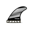 Futures F4 Legacy HC Thruster Fin Gray/Black - SantoLoco Hawaii