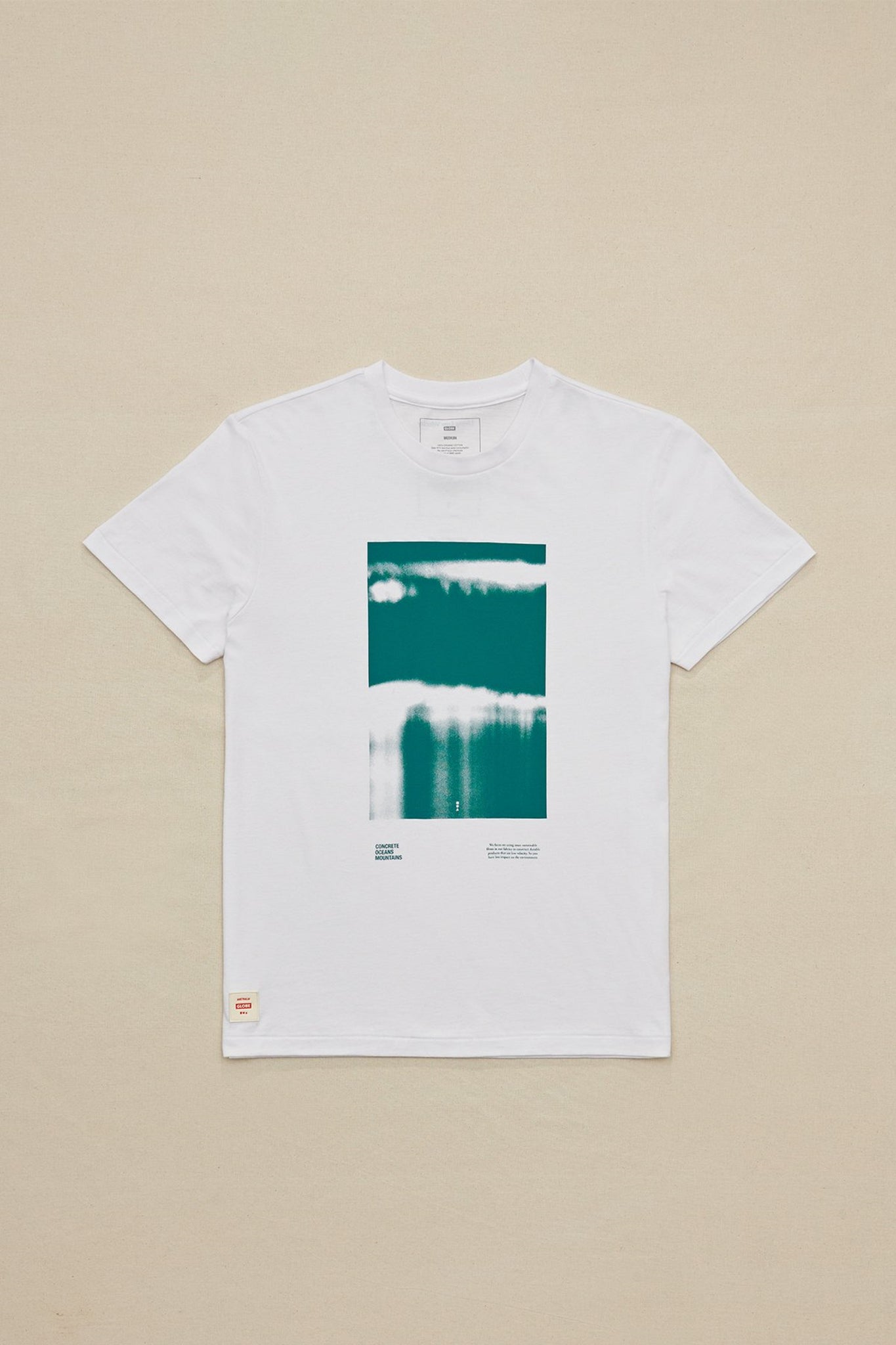 Globe Barrels Tee White