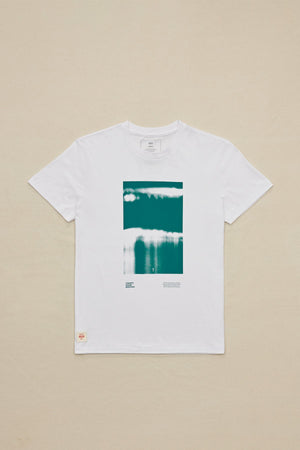 Globe Barrels Tee White