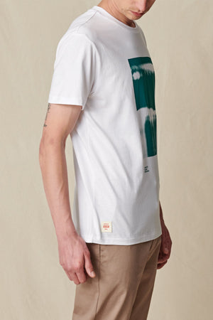 Globe Barrels Tee White