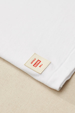 Globe Barrels Tee White