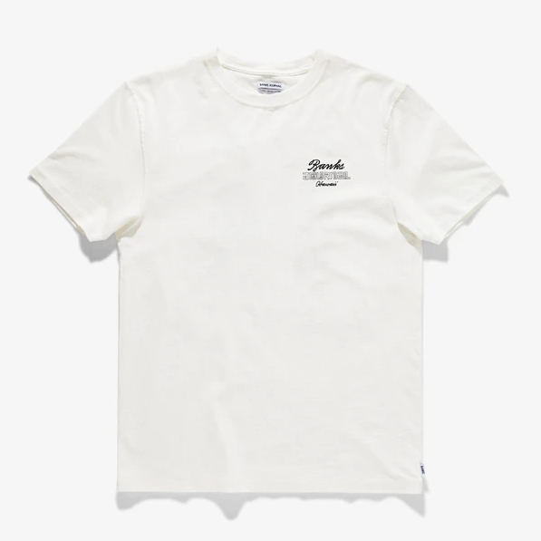 Banks Journal Shake It HI T-Shirt White - SantoLoco Hawaii