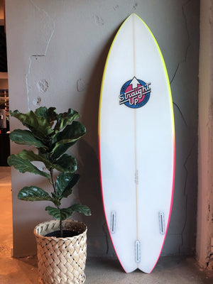 Straight Up Surfboards El Gordito 5’10 - SantoLoco Hawaii