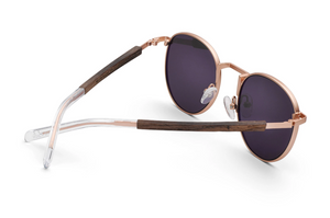 Take A Shot Janis Wooden Sunglasses