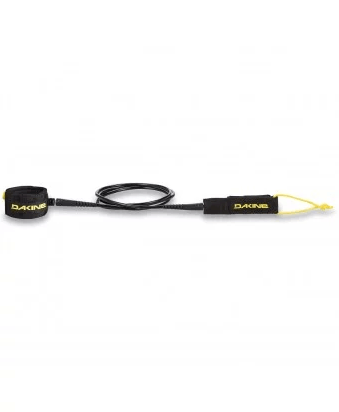 Dakine Kainui 8' X 5/16" Leash Black - SantoLoco Hawaii
