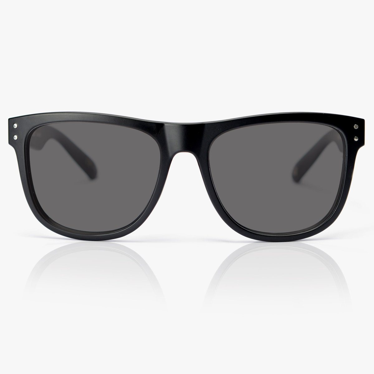 Madson Metro Sunglasses Black Matte / Grey Polarized - SantoLoco Hawaii
