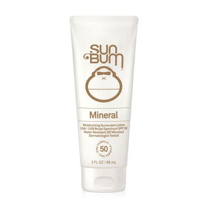 Sun Bum Sunscreen Mineral Tube SPF 50 3oz - SantoLoco Hawaii
